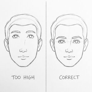 Portraits mistake1 eyes too high comparison v2