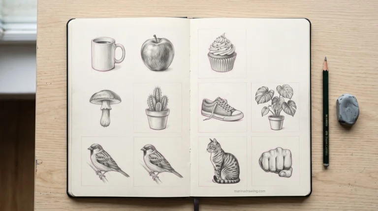 Easy Drawings for Beginners: What to Draw When It Looks Off