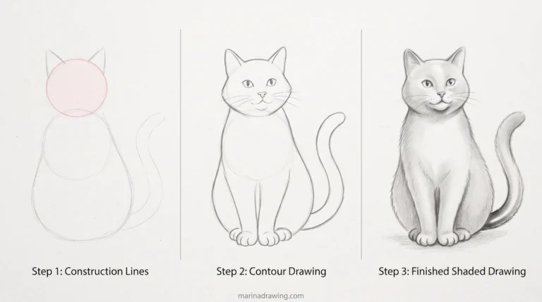 Simple Drawing Ideas: Pick One That Fits Three Shapes