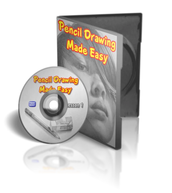 Pencil Drawing Made Easy DVD case
