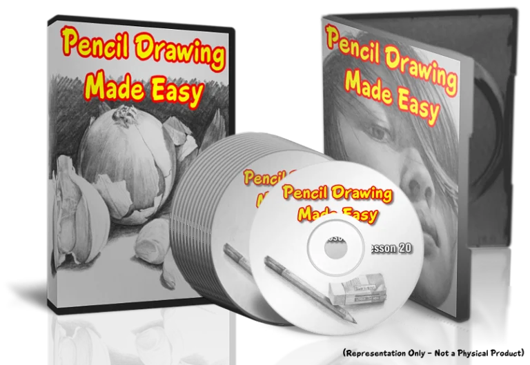 Pencil Drawing Made Easy course set