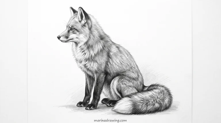 Fox Drawing Easy: 12 Ideas and How to Fix Yours